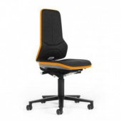 Кресло антистатическoe TRESTON Neon 50 ESD, кант оранжевого цвета