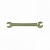 Неискрящий двусторонний рожковый гаечный ключ (DIN 895) KUKKO 1006F4146