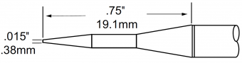 Картридж-наконечник METCAL для MFR-PTZ, комплект, конус 0.4 х 19.1мм TFP-CNP1
